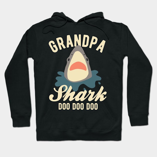 Grandpa Shark - Doo Doo Doo Hoodie by Buster Piper